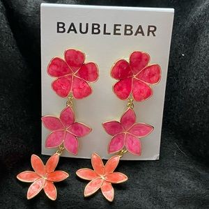 BaubleBar Flower Earrings NEW